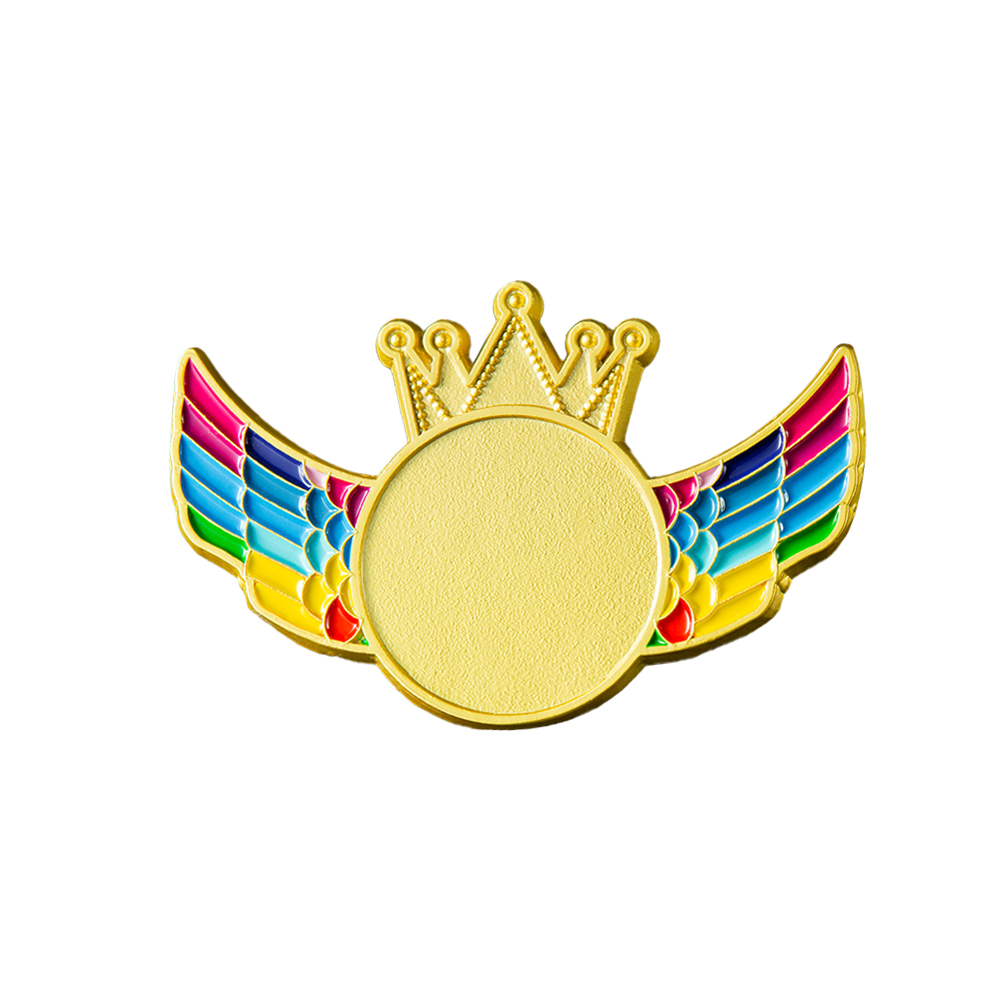 Custom Crown Wing Name Badges 9