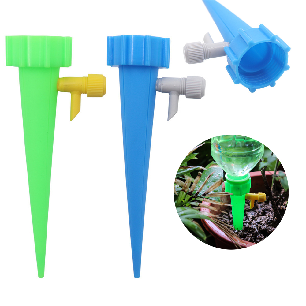 Plant Self Watering Insert Spikes Device With Adjustable Flow Valve 2