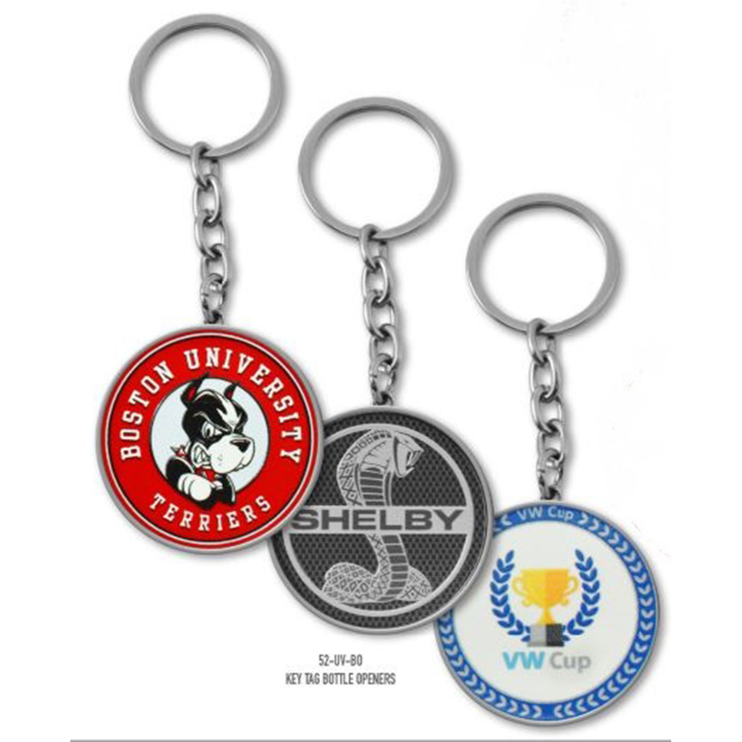 Pinnacle Express Bottle Opener Key Tag – Decorated USA 1