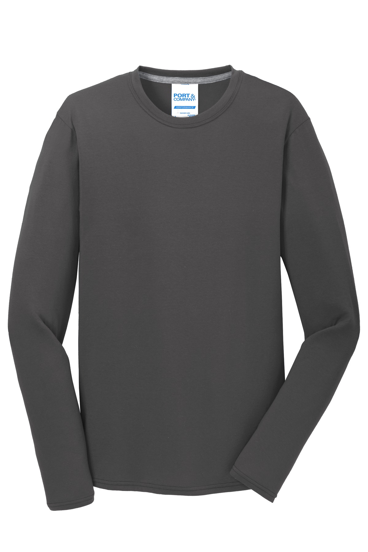 Port & Company® Long Sleeve Performance Blend Tee 10