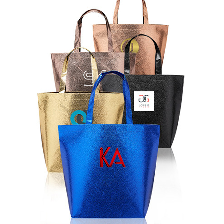 Non-woven Metallic Tote Bag 5