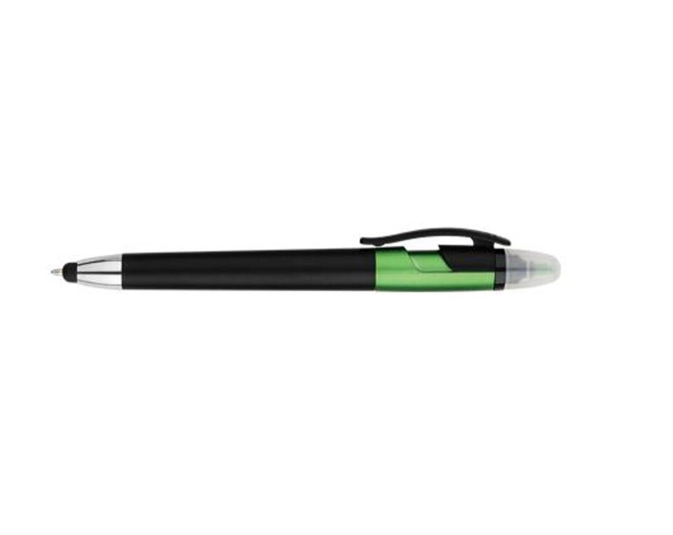 Dual Ended Ink Pen And Two-Piece Highlighter 2