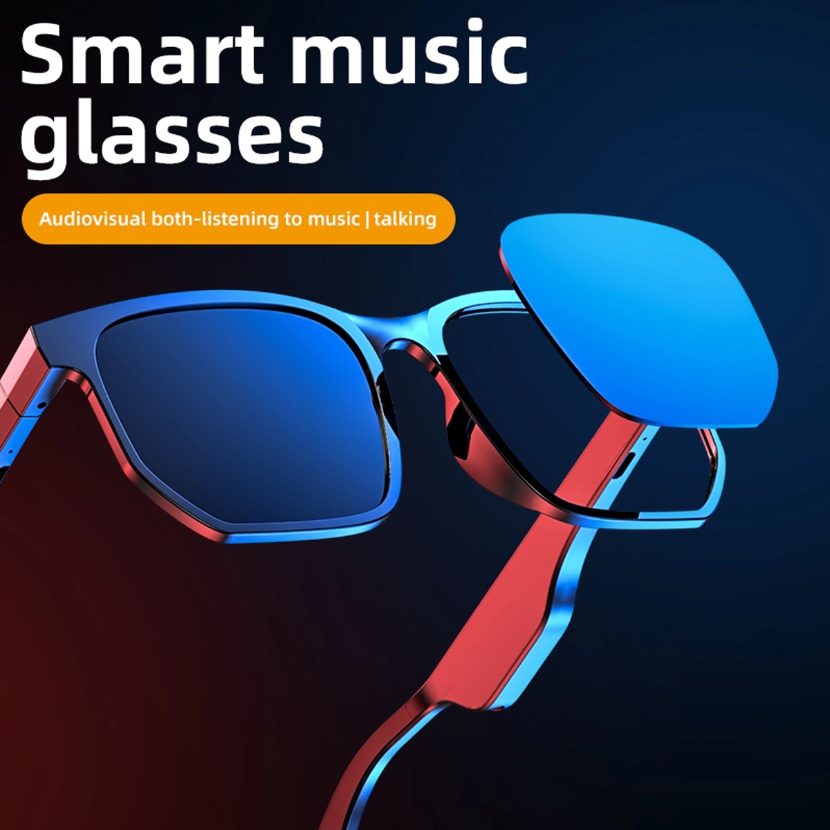 Smart Anti Blue-ray Lenses Wireless Sunglasses 2