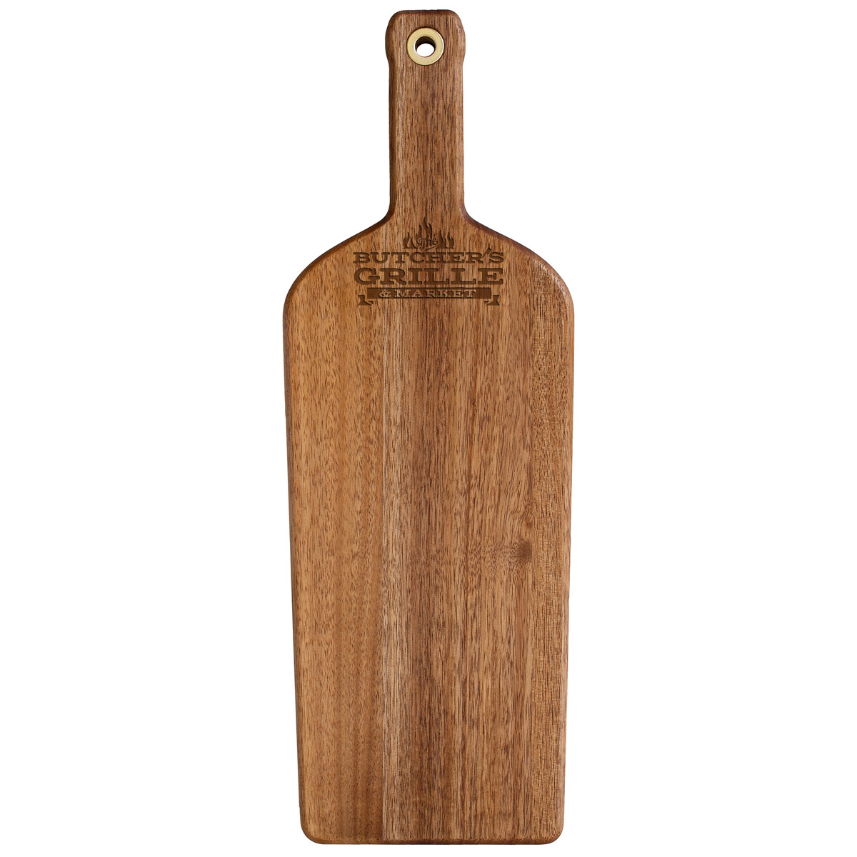 Rock & Branch® Acacia Wine Bottle Cutting and Serving Board