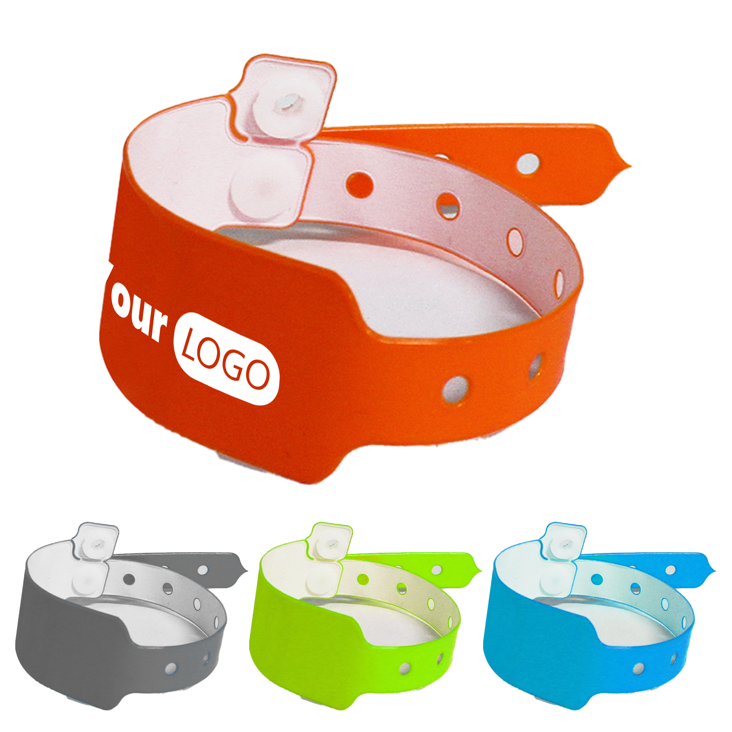Pvc Custom Waterproof Laser Bracelet 1