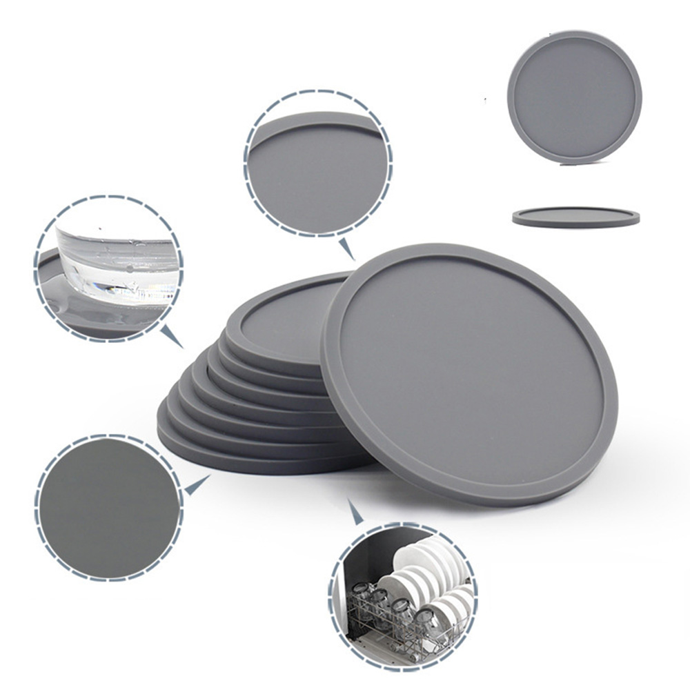Round Silicone Coaster 5
