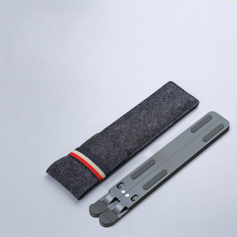 Adjustable Computer Riser Aluminum Ergonomic Desktop Holder ---- 14" to 17.3" 5