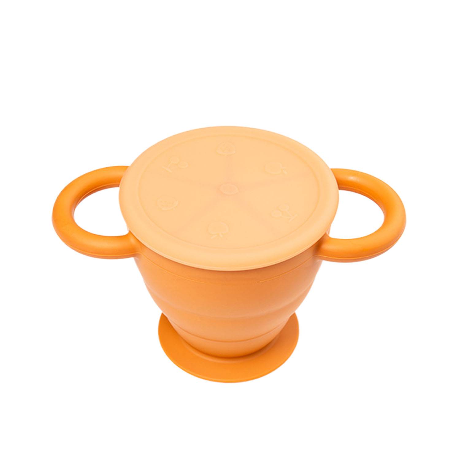 Portable Collapsible Silicone Snack Container for Toddlers 7