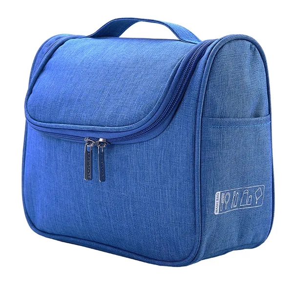 Logo heathered hanging Toiletry Bag 4