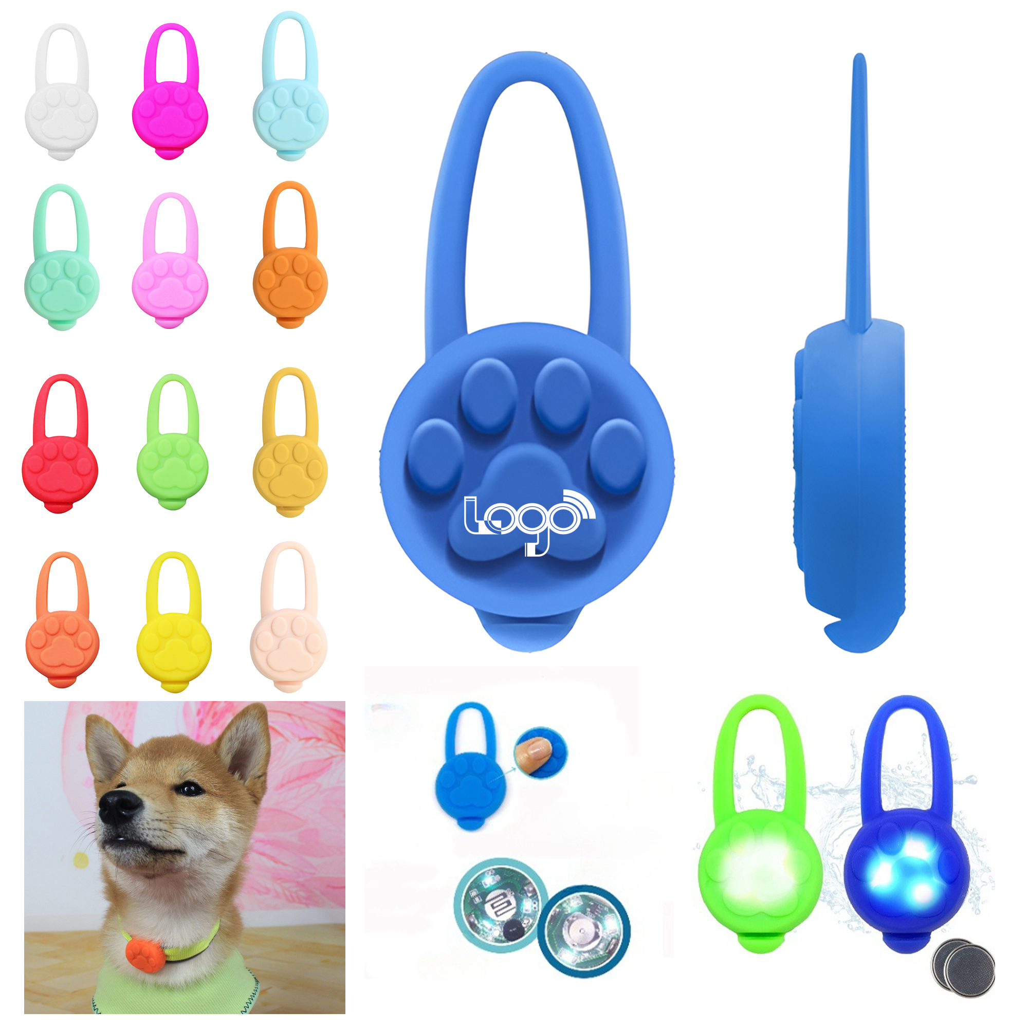 Glow-in-the-Dark Pet Pendant 1
