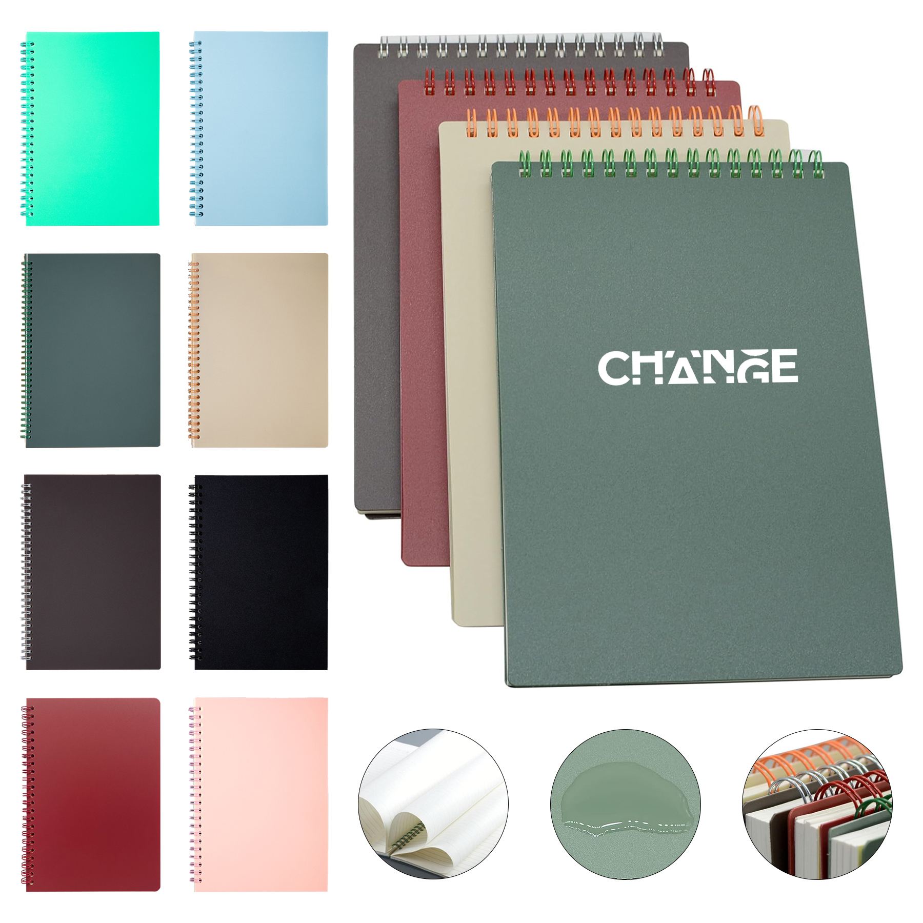 Spiral Notebook 80 Sheets 2