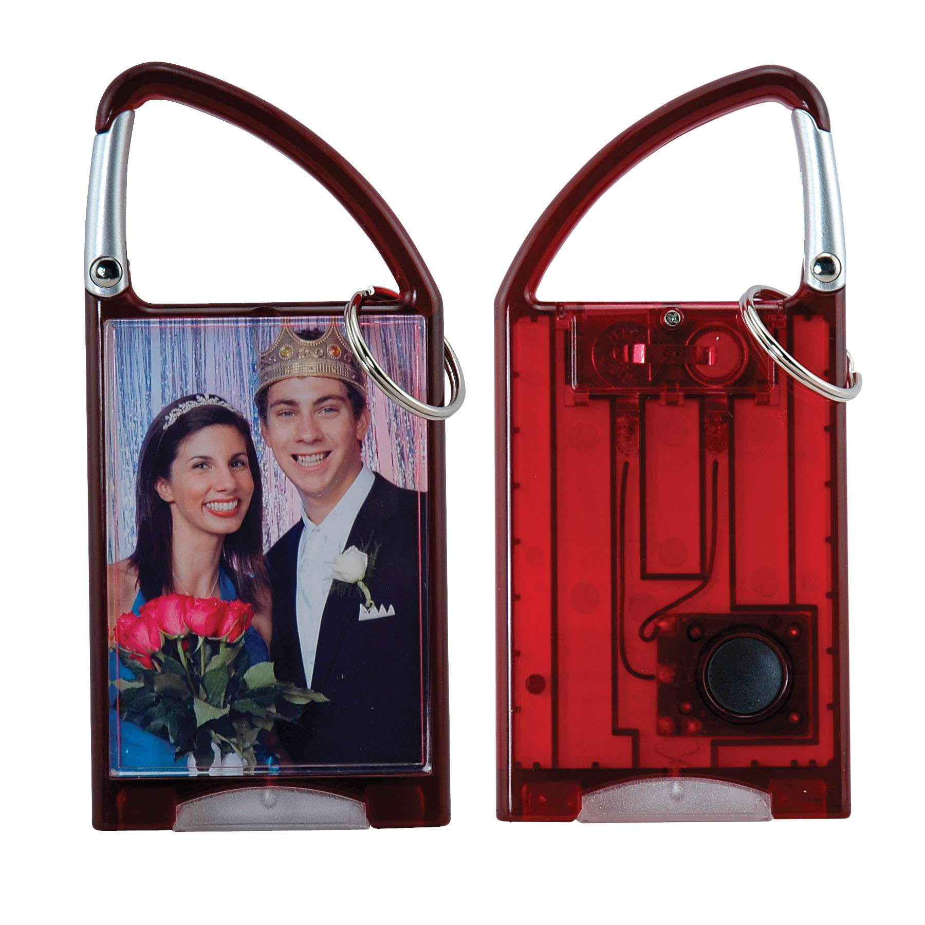 Carabiner Snap-In Photo Flashlight Keytag 3