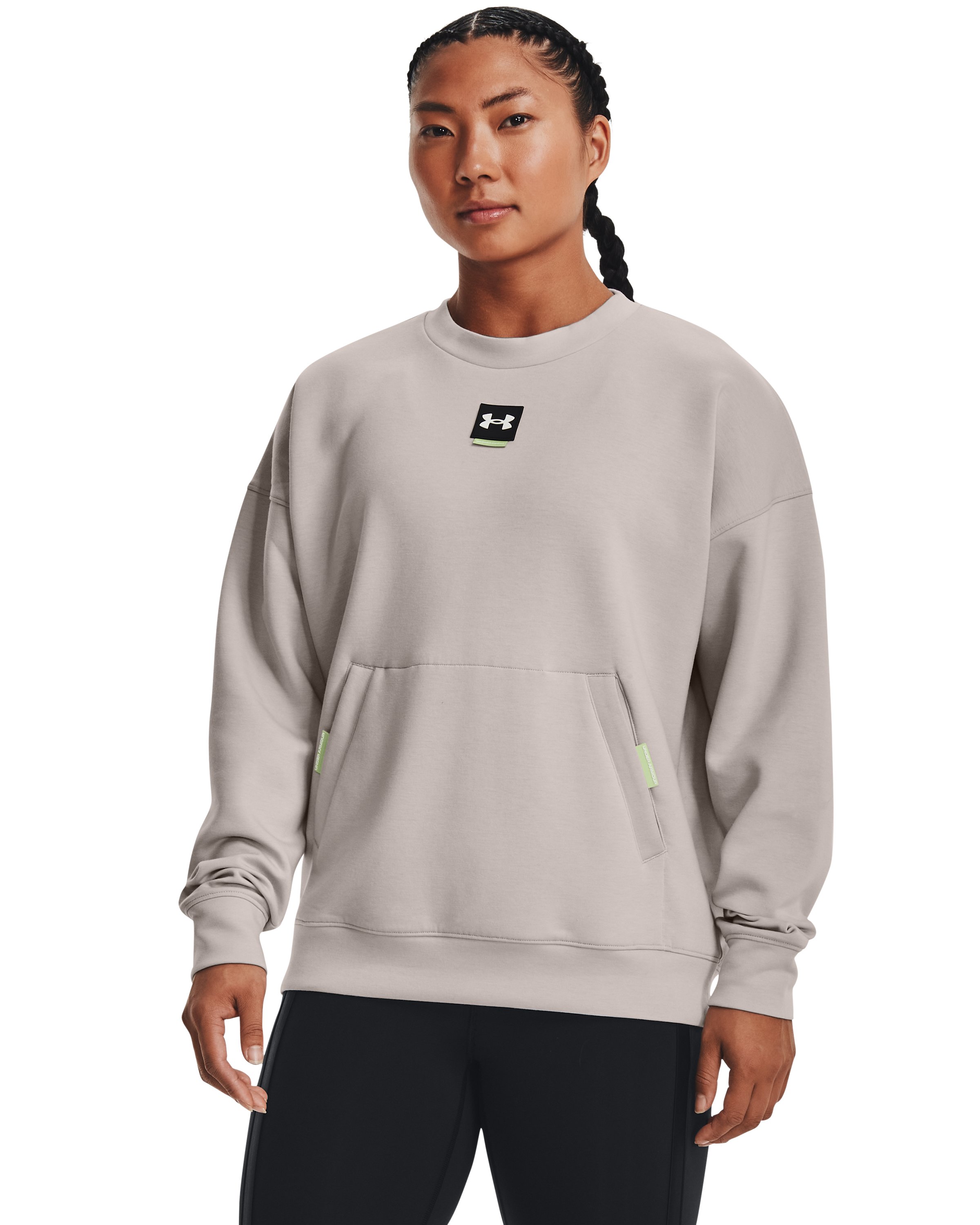 UA Summit Knit Women's Oversize Crew 2