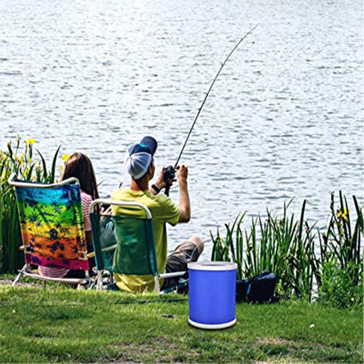 Portable Folding Bucket Wash Basin 6
