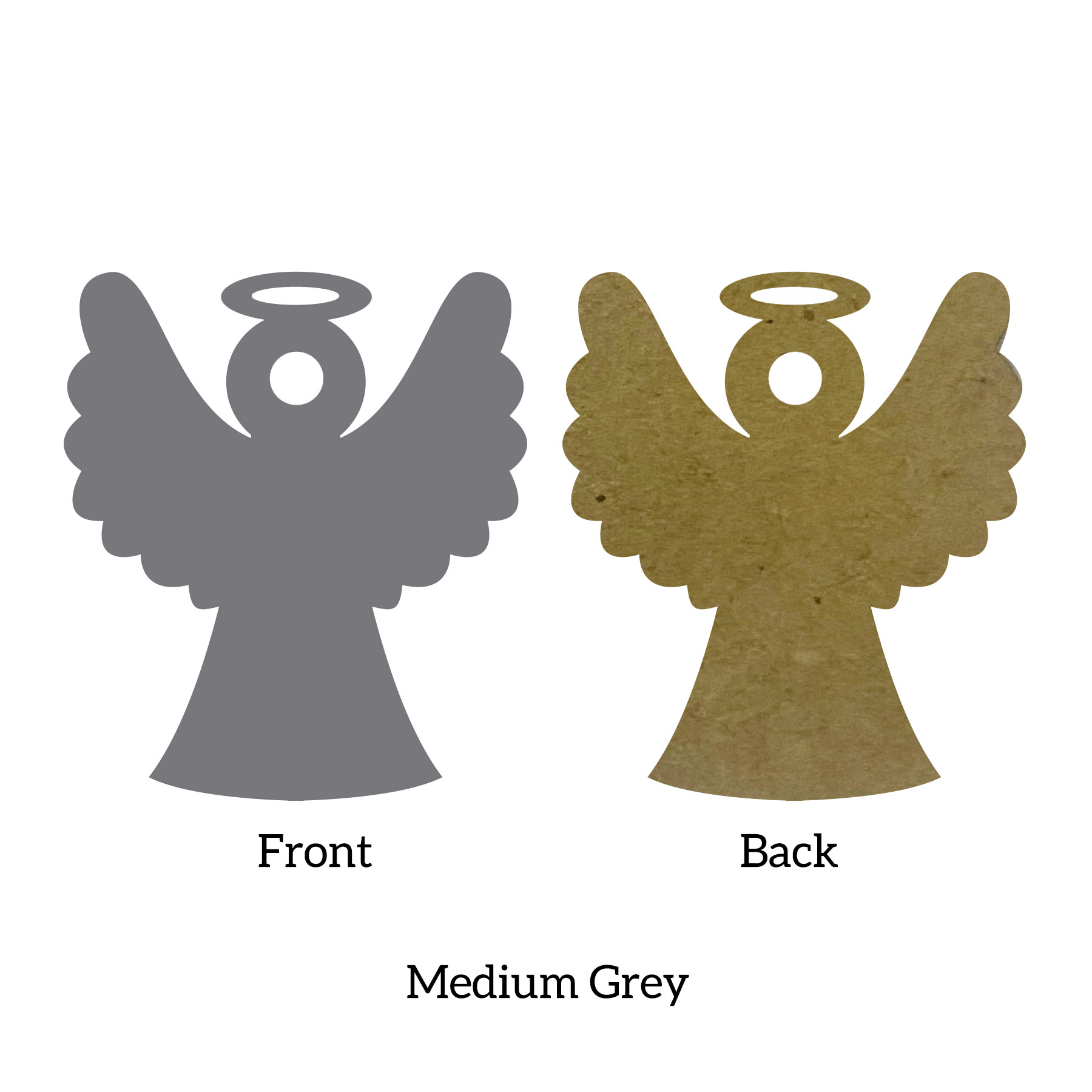 Free Shipping Solid Color Christmas Ornament - Angel 16