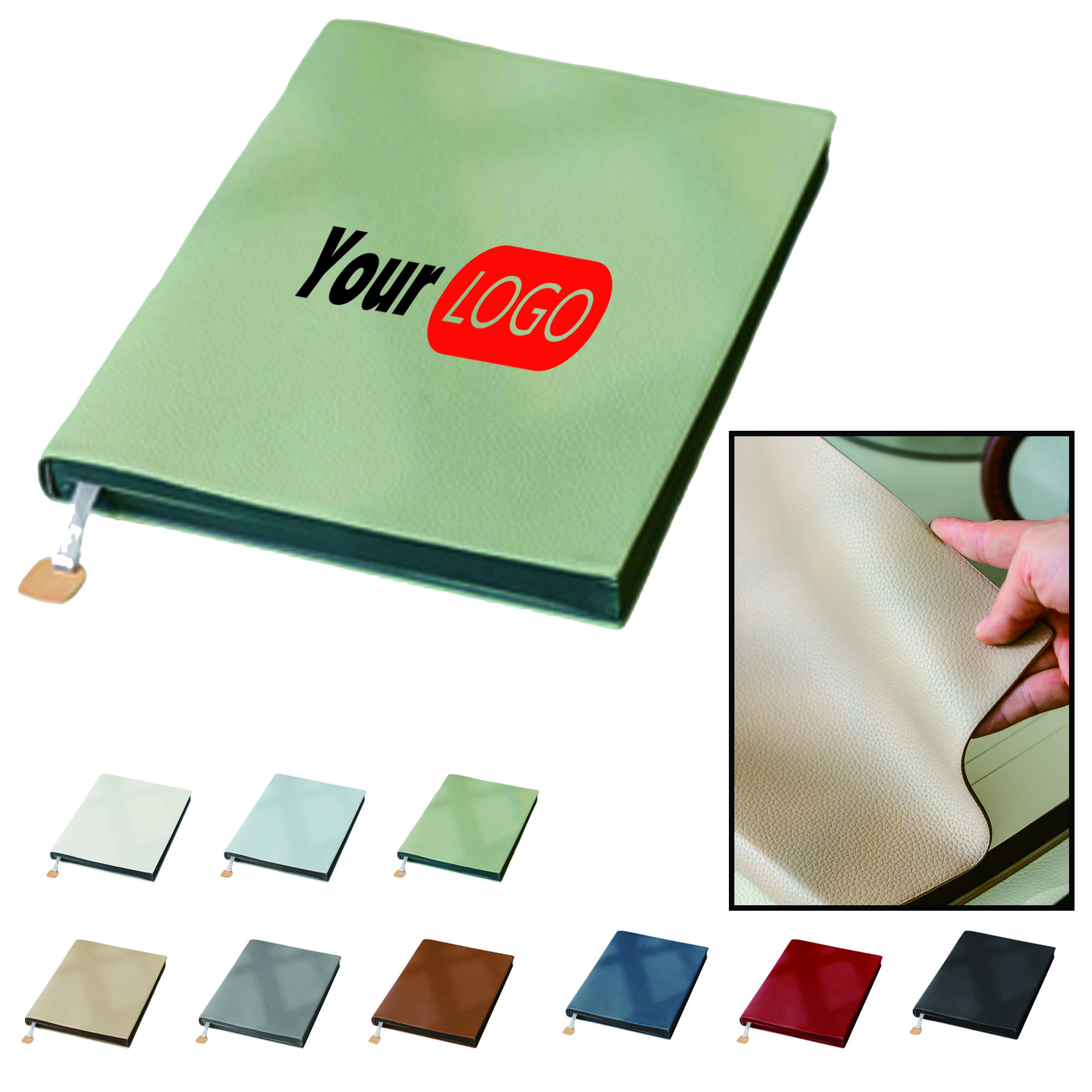 Full Color B5 PU Soft Leather Notebook 1