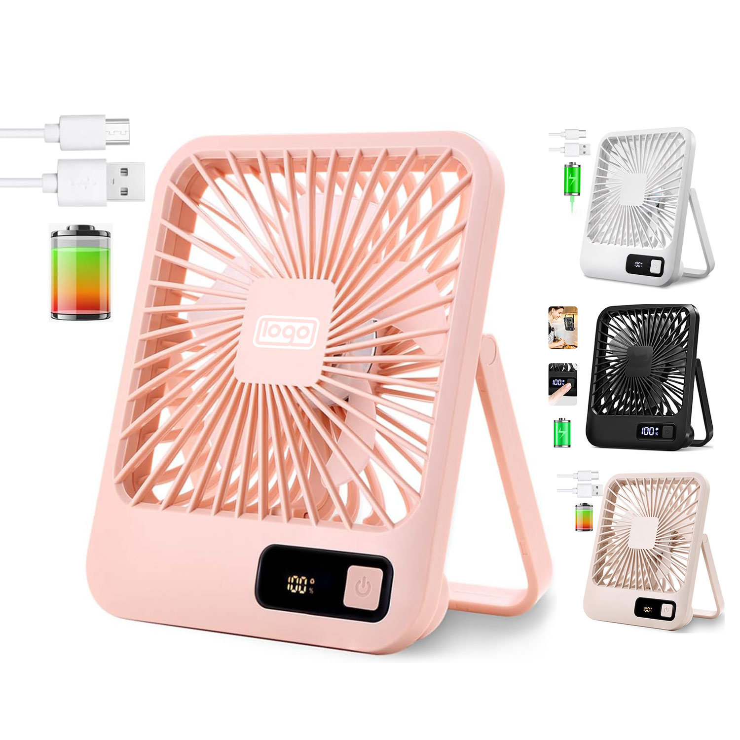 Mini, Portable USB Desk Fan - Ultimate Cooling Tool 3