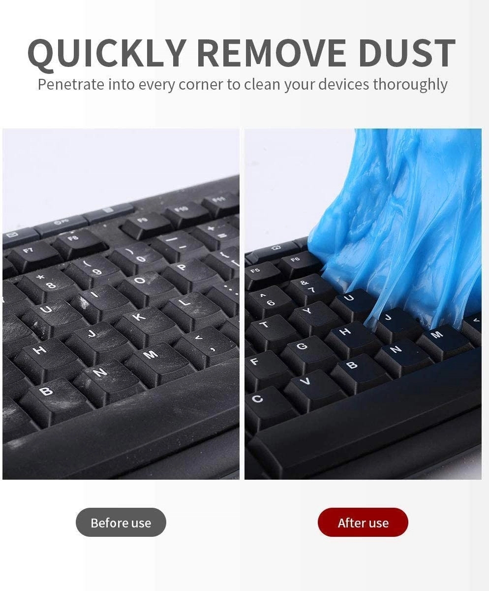 5.6 Oz Car Keyboard Cleaner Dust Cleaning Gel 11