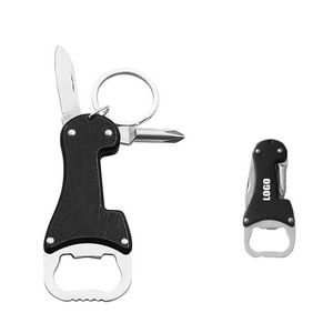 4 In 1 Bottle Opener With Phillips Screwdriver And Key Ring 7