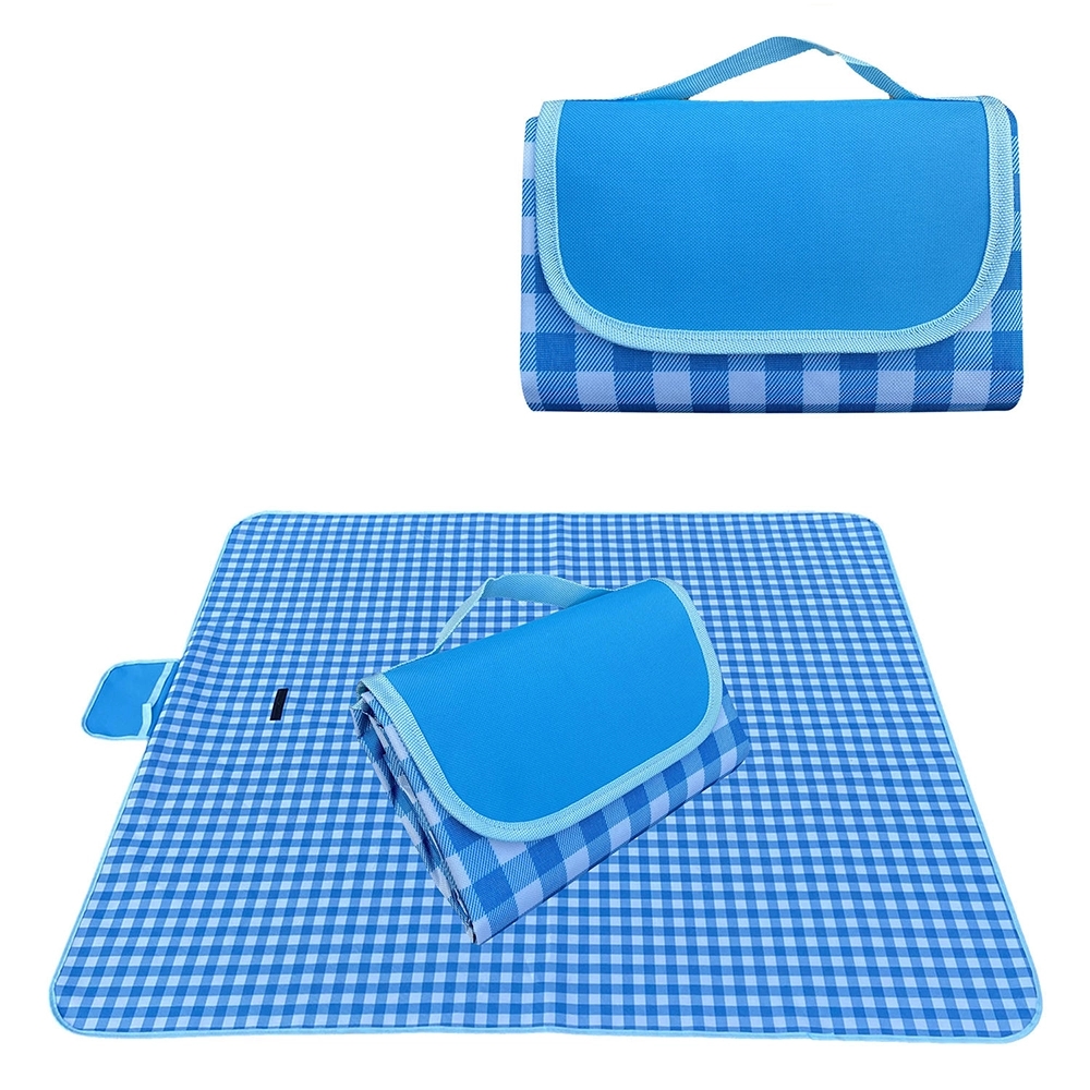Outdoor Waterproof Backing Foldable Picnic Blanket- Large 11