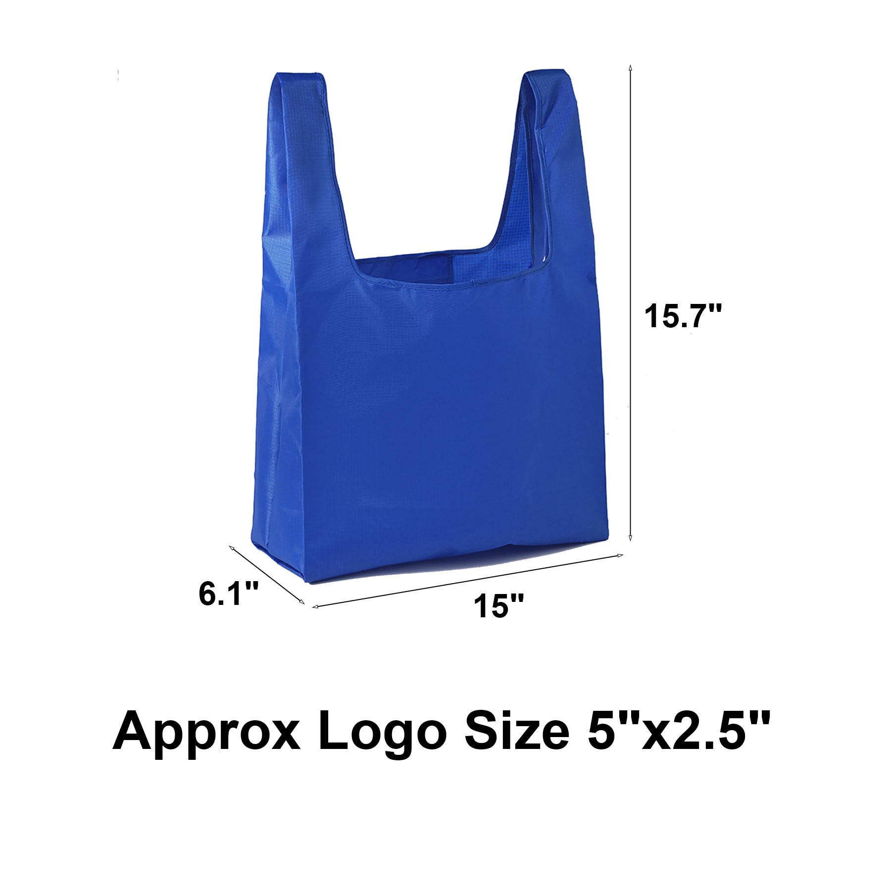 Collapsible Durable Shopping Tote Bags, custom tote bag with logo imprint 2