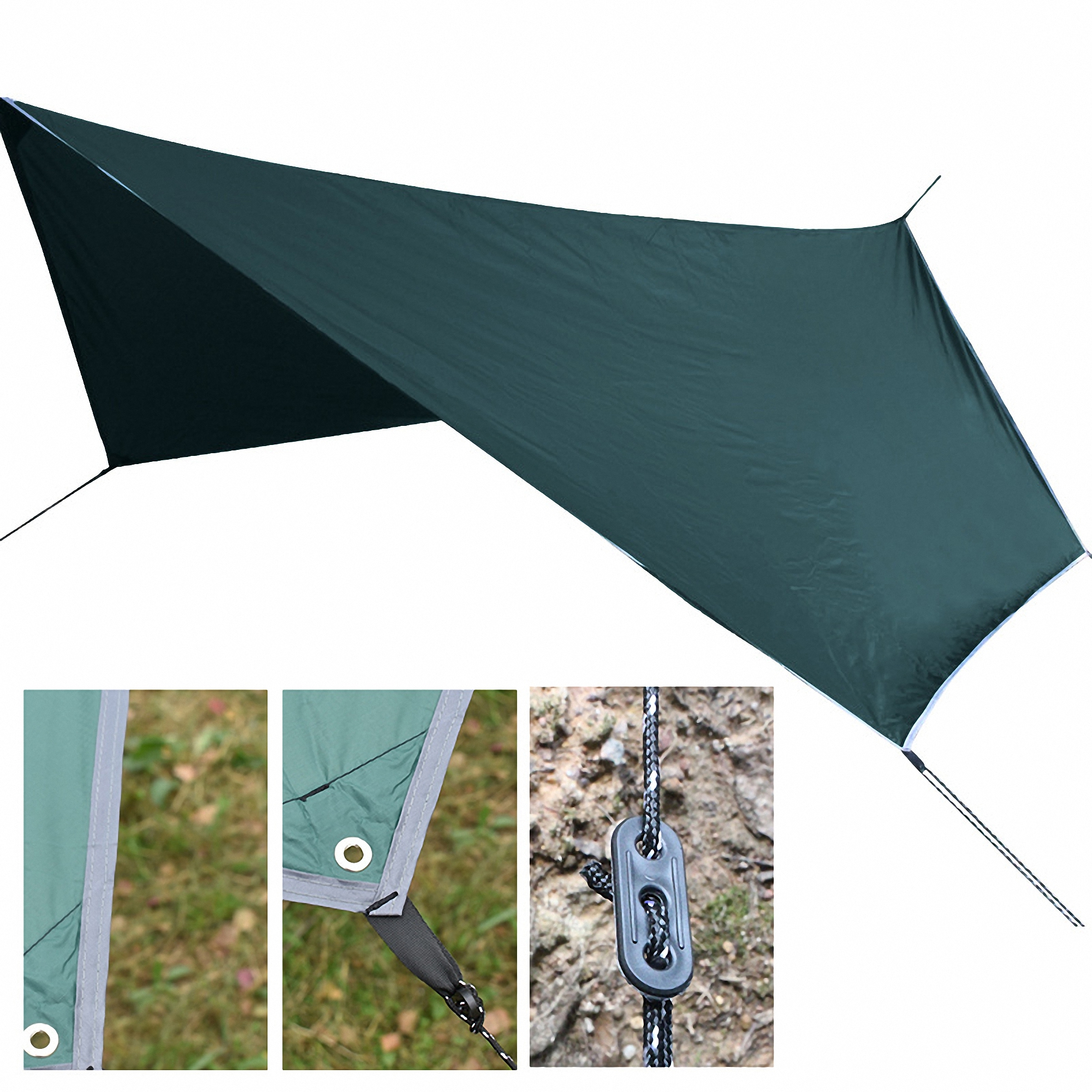 Hexagonal Outdoor Sun Shade Sail Canopy Awning, Waterproof 2