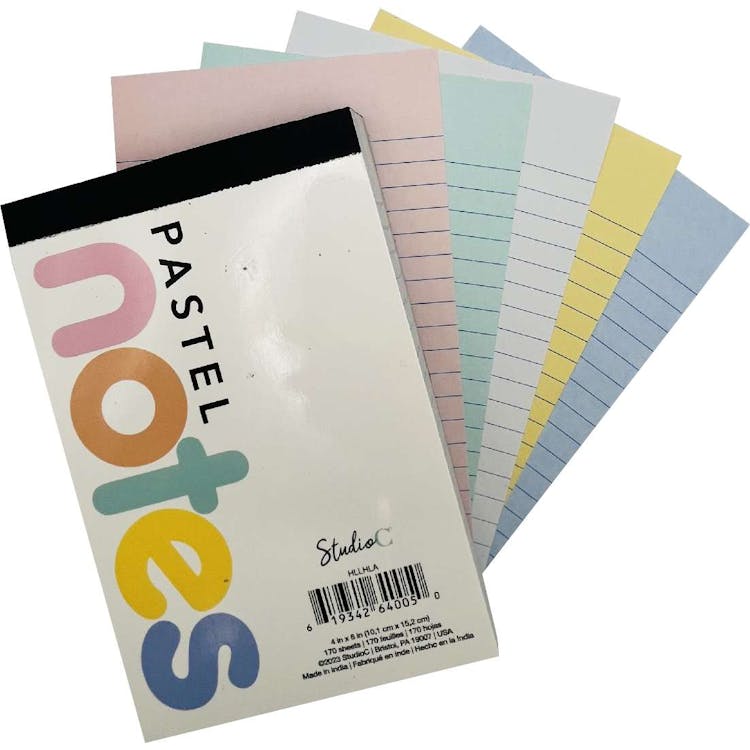 Pastel Notes Memo Books 2
