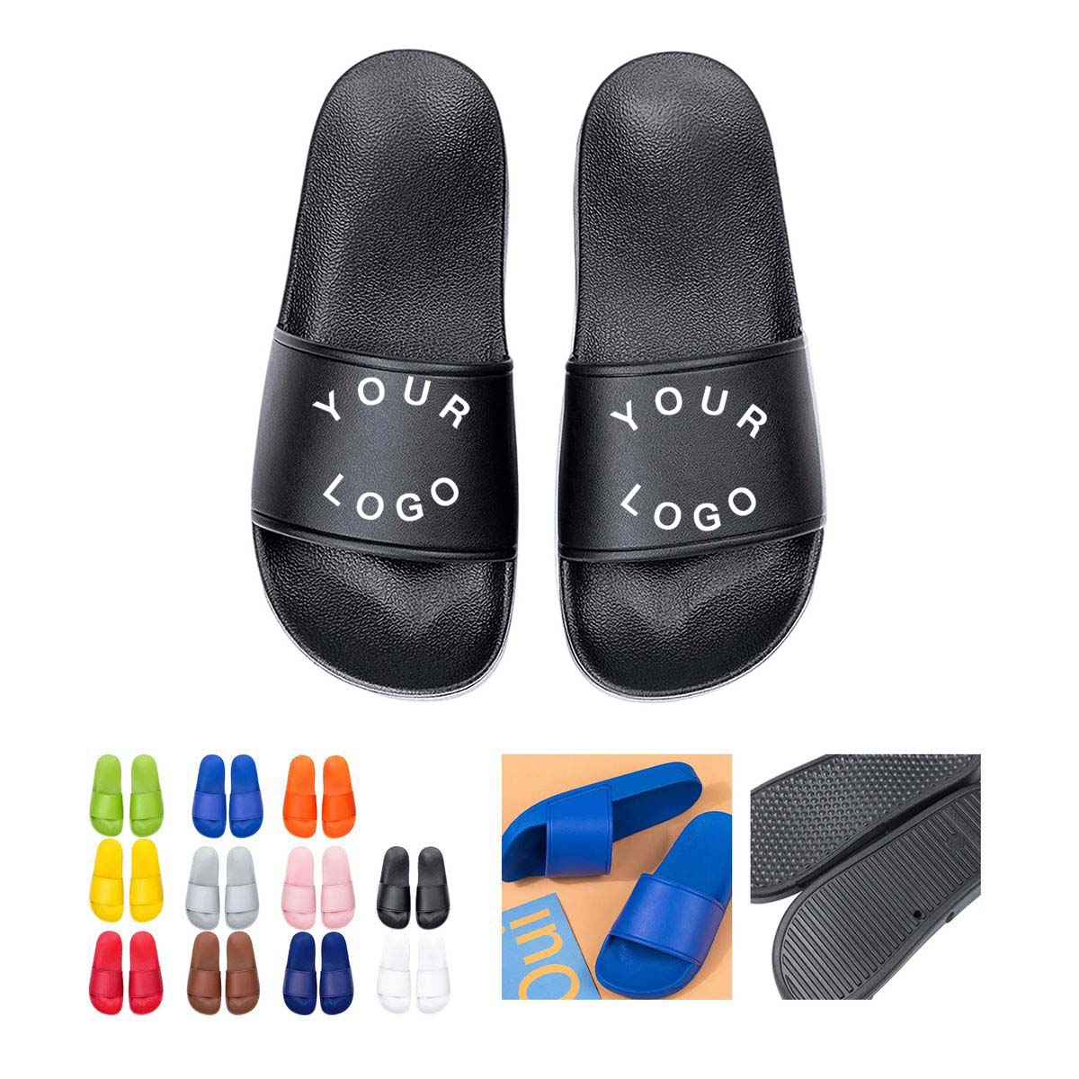 Comfortable PVC Slippers for Daily Summer Use 1