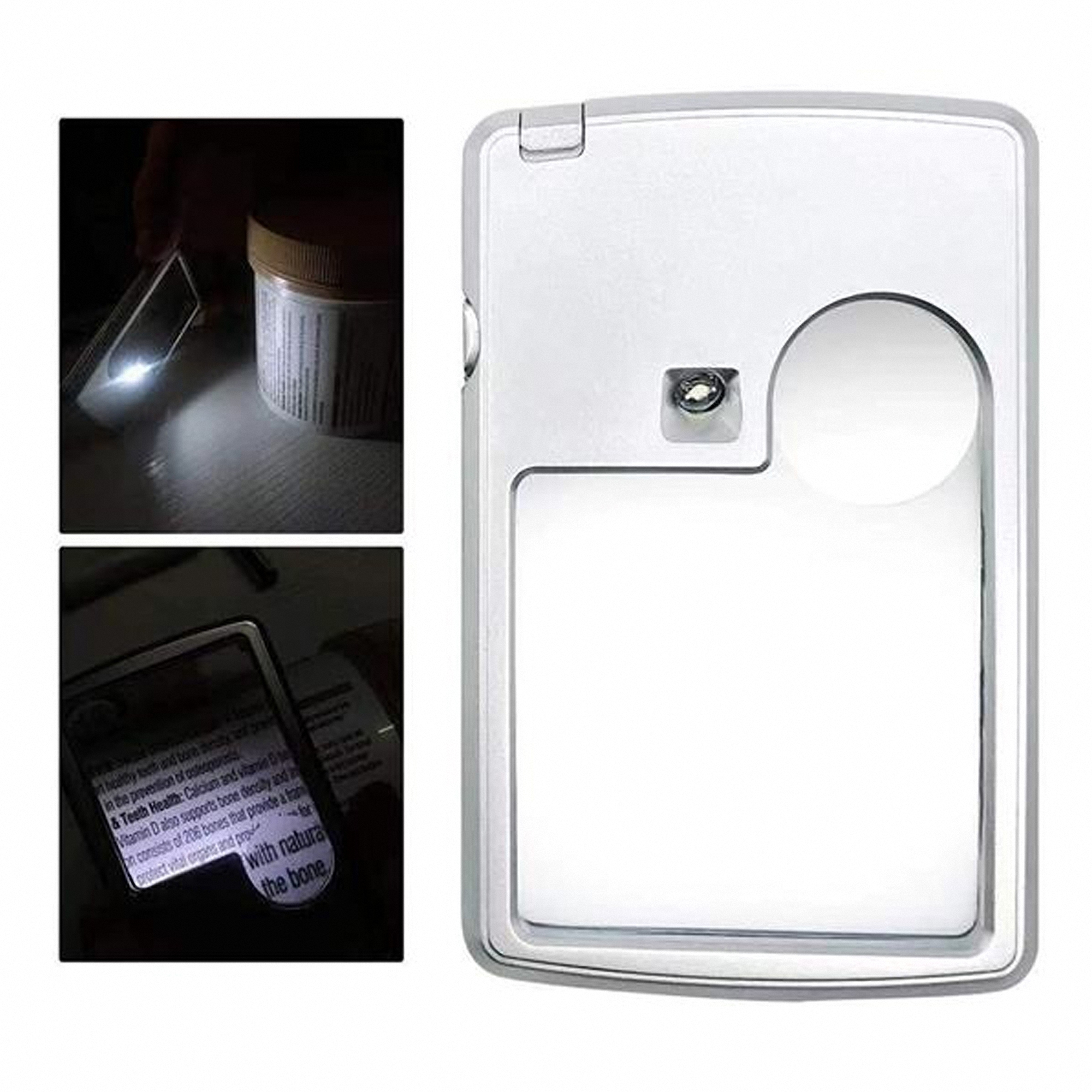 Illuminated LED Magnifying Glass with Leather Case 3