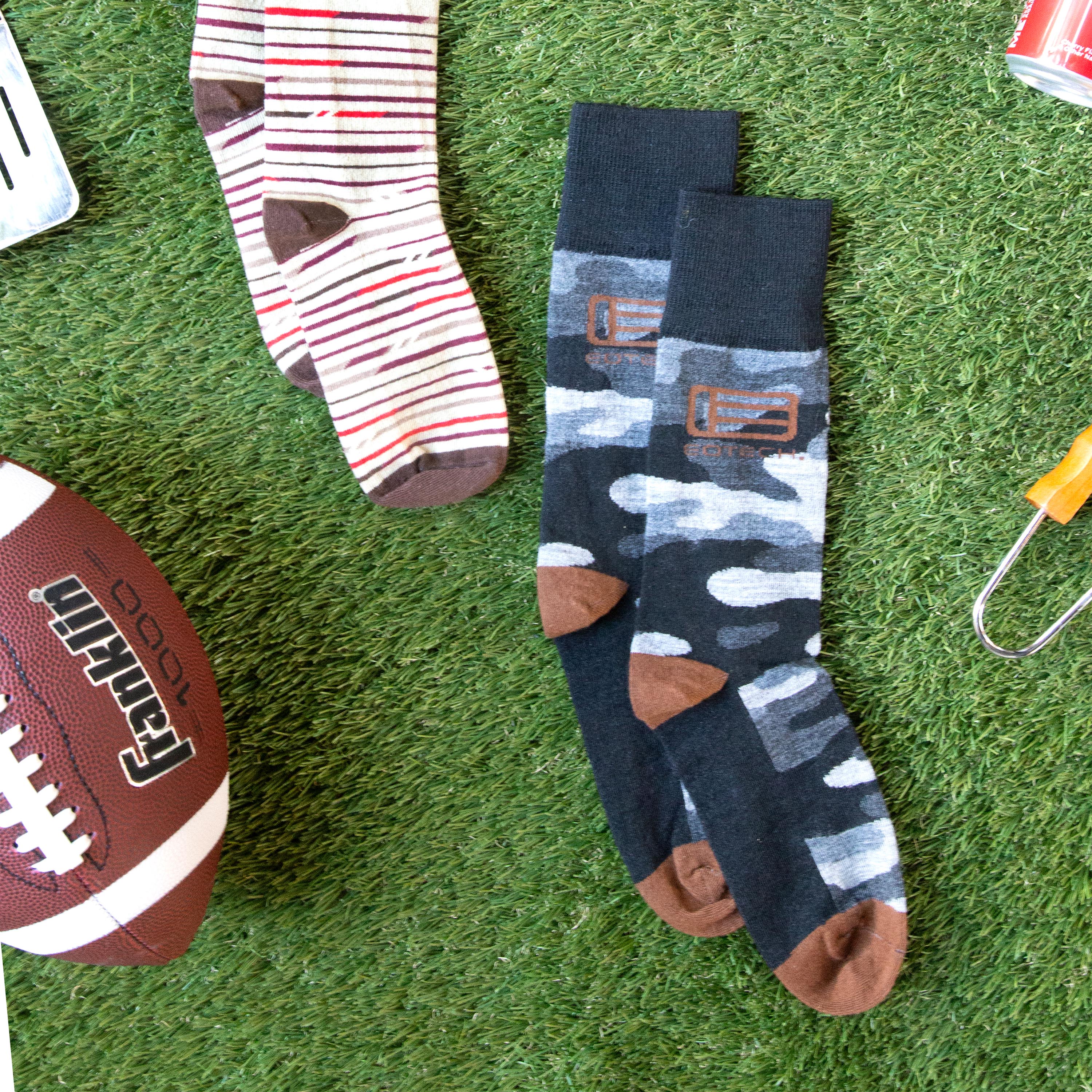 Synthetic Blend Super Bowl Socks - Cheer for Your Team in Comfort - American Made 1