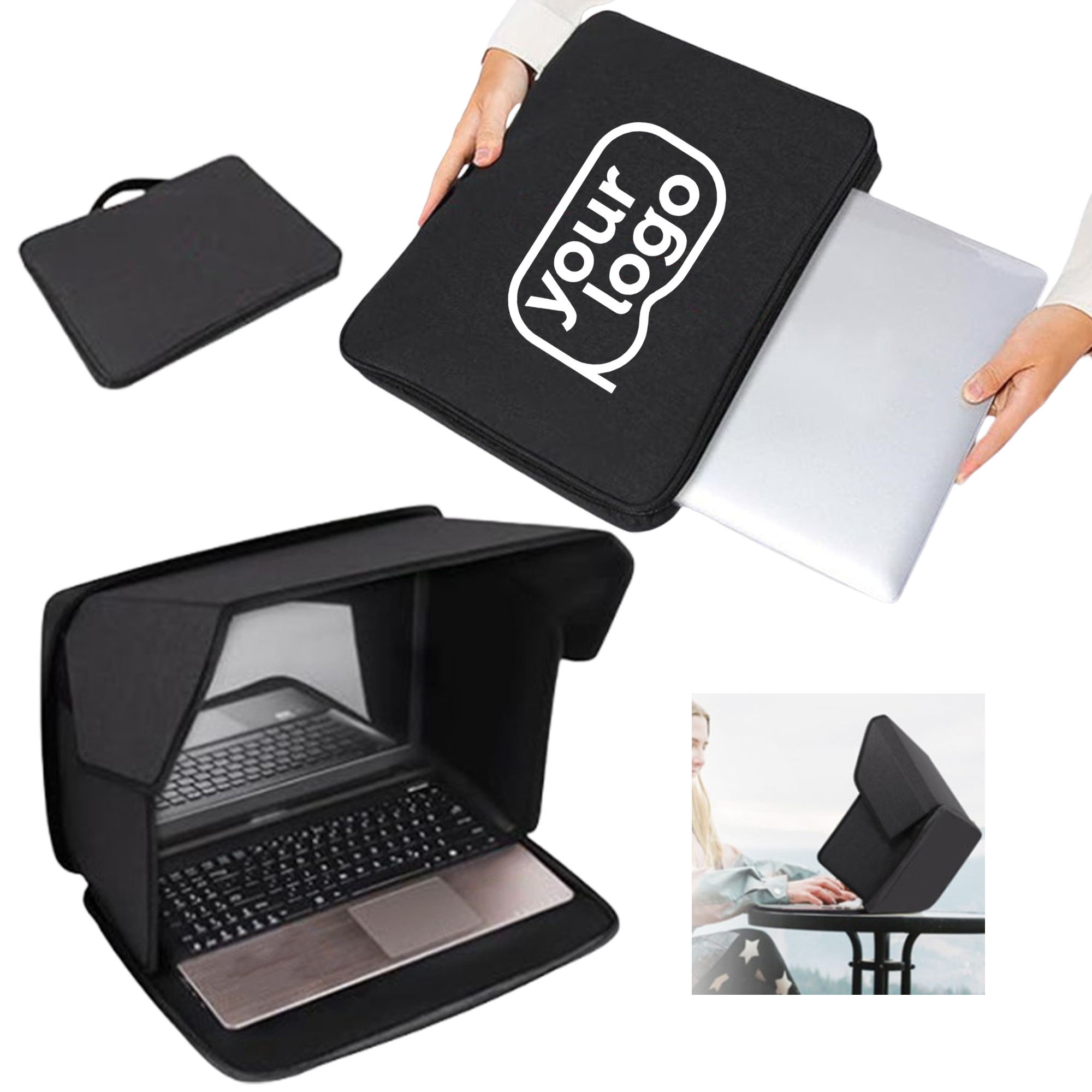 Outdoor Sunshade Office-Ready Laptop Bag 3