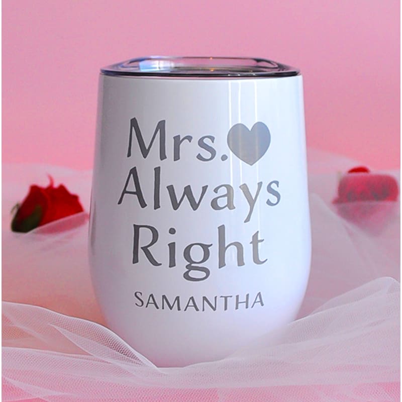 12 Oz. Custom Stainless Steel Wine Tumblers 4