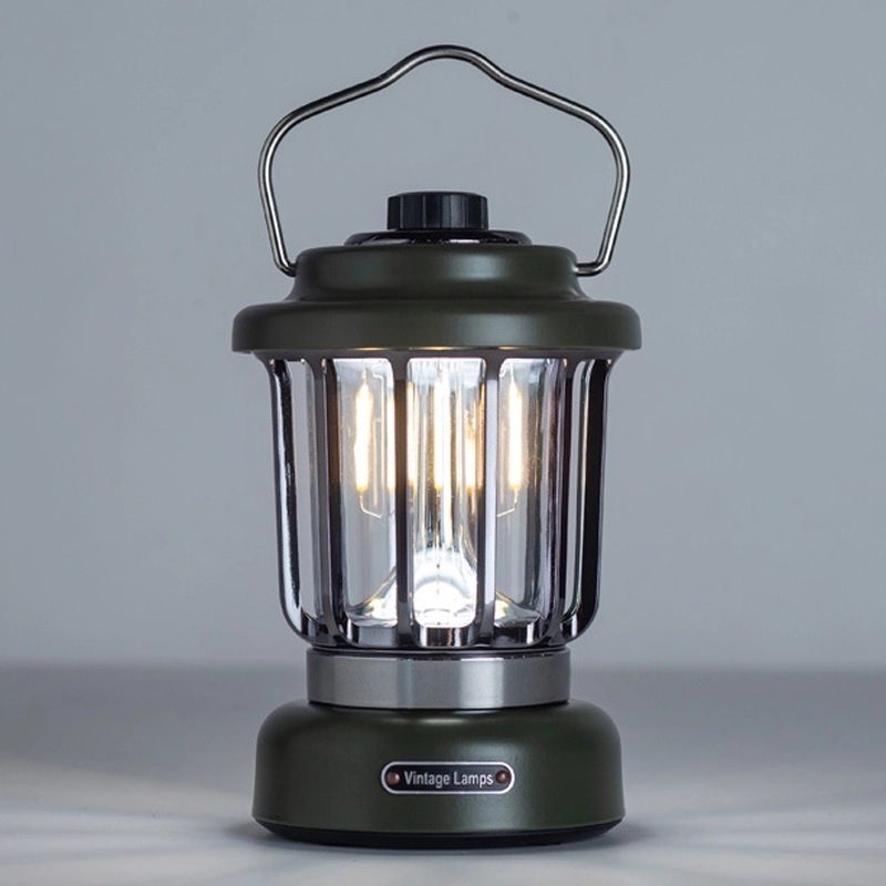 Retro Outdoor Camping LED Light & BBQ Picnic Party Lantern 5