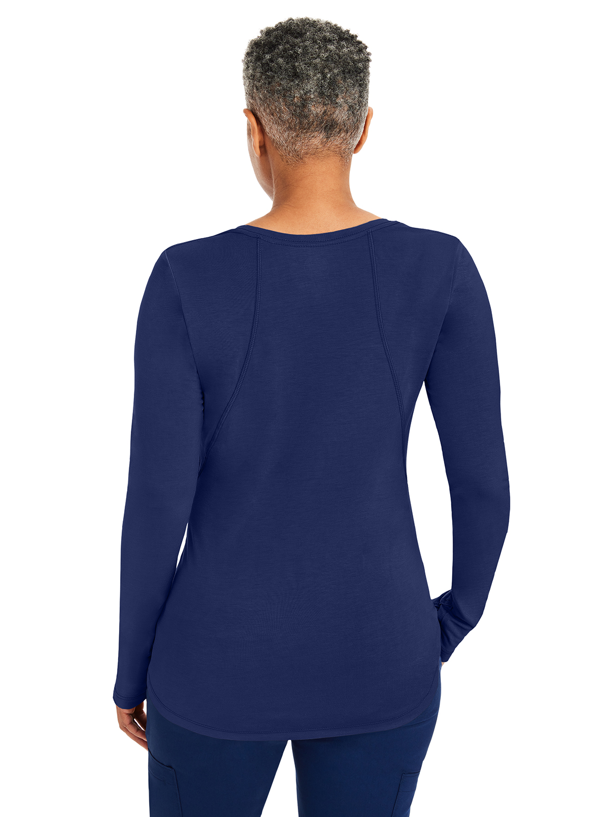 Healing Hands - HH Knits - Women's Pocketless Mackenzie Crew Neck Underscrub Tee 2