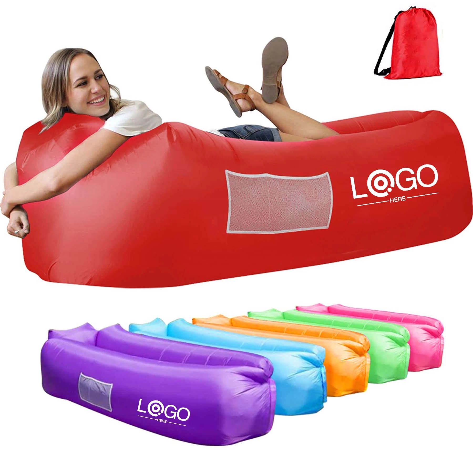 Inflatable Lounger Air Sofa Hammock 2