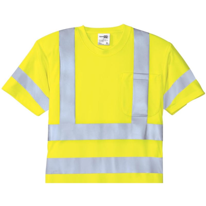 CornerStone - ANSI 107 Class 3 Short Sleeve Snag-Resistant Reflective T-Shirt. 8
