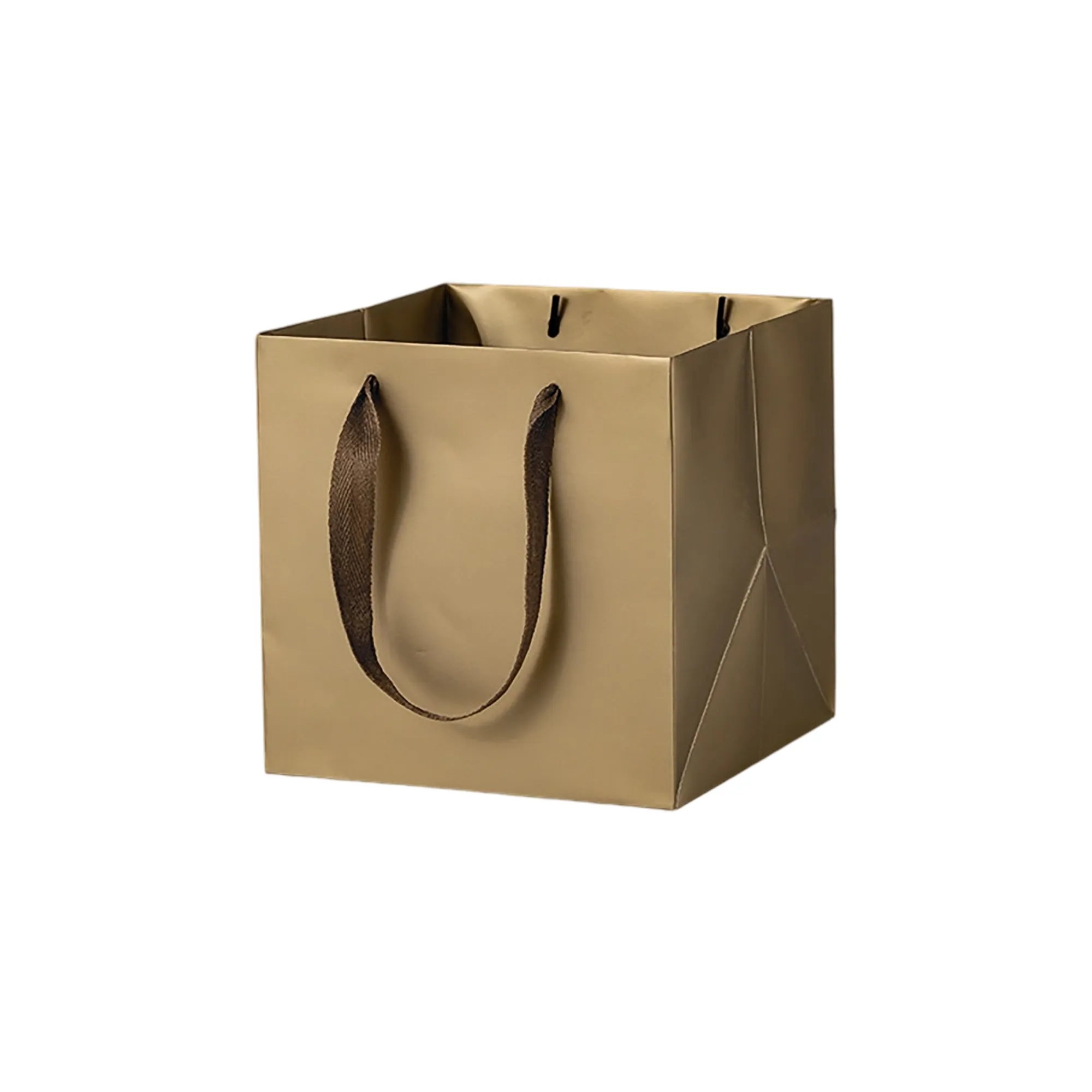 Square Kraft Paper Luxury Tote Bag 14