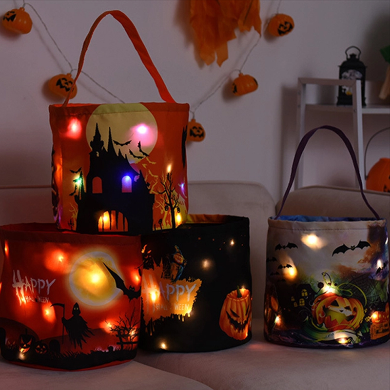 Led Halloween Candy Basket 2