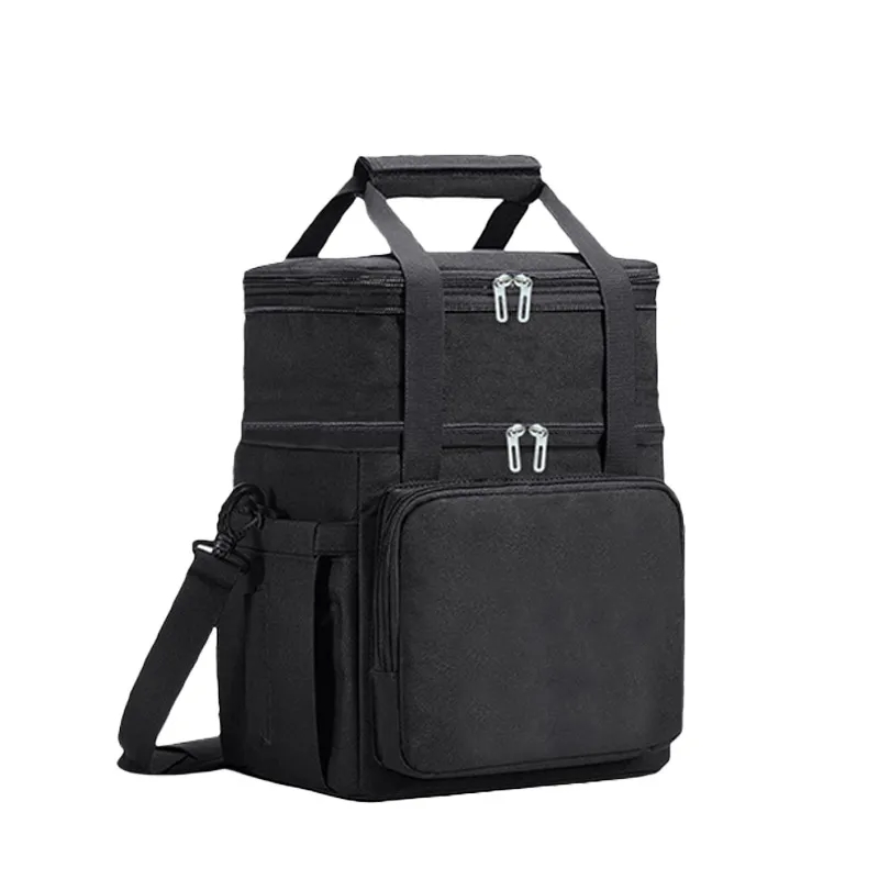 Customized double-layer lunch box bag insulation bag 4
