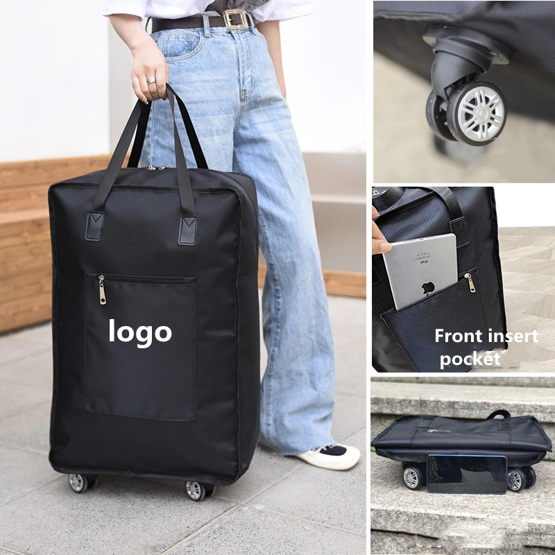 Folding Shopping Bag with Wheels 4