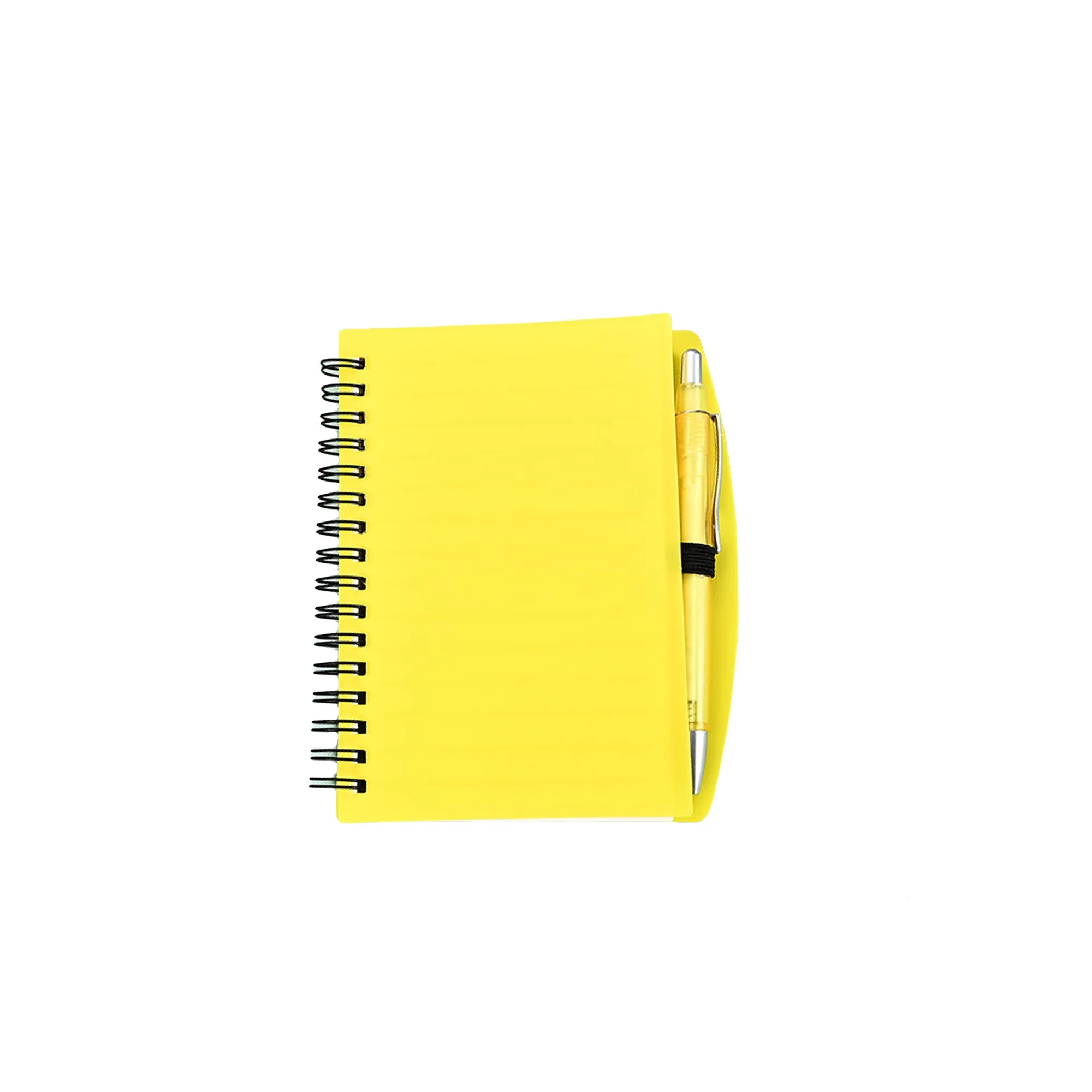 A6/A5 Basic Matte Cover Spiral Notebook with Pen 5