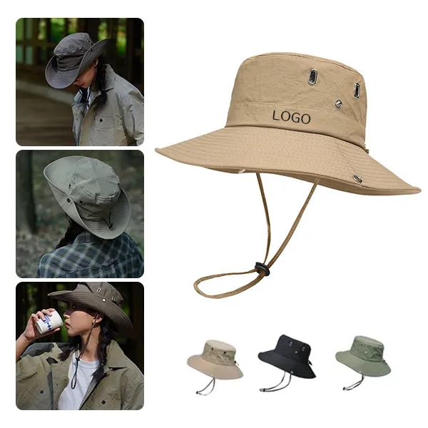 Breathable Mountain Fishing Hat with Camping Cap 3