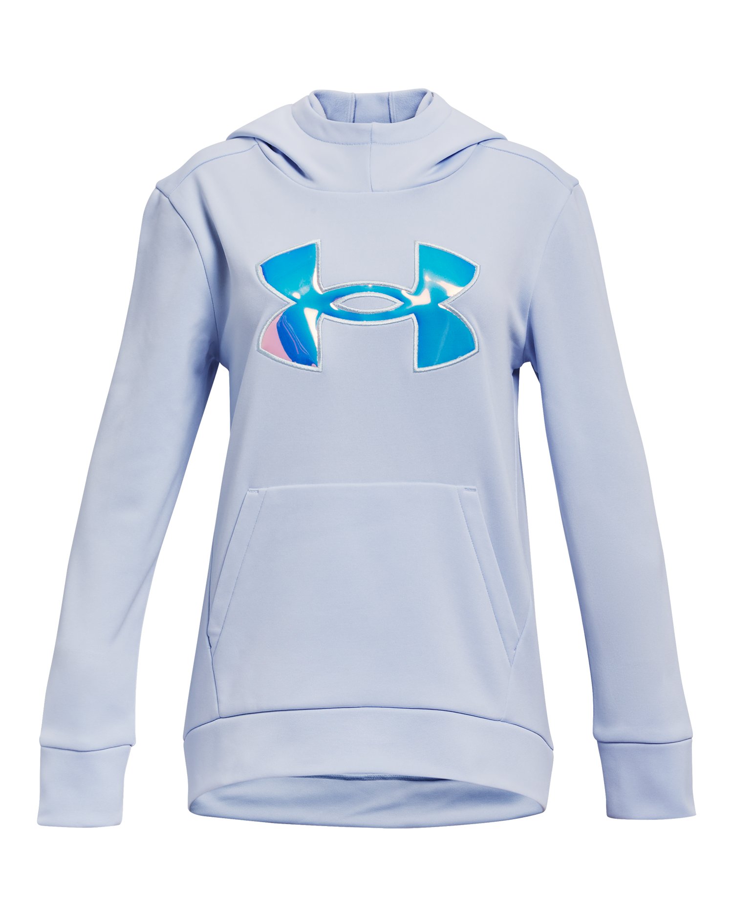 Armour Fleece Iridescent Big Logo Girls' Hoodie 14