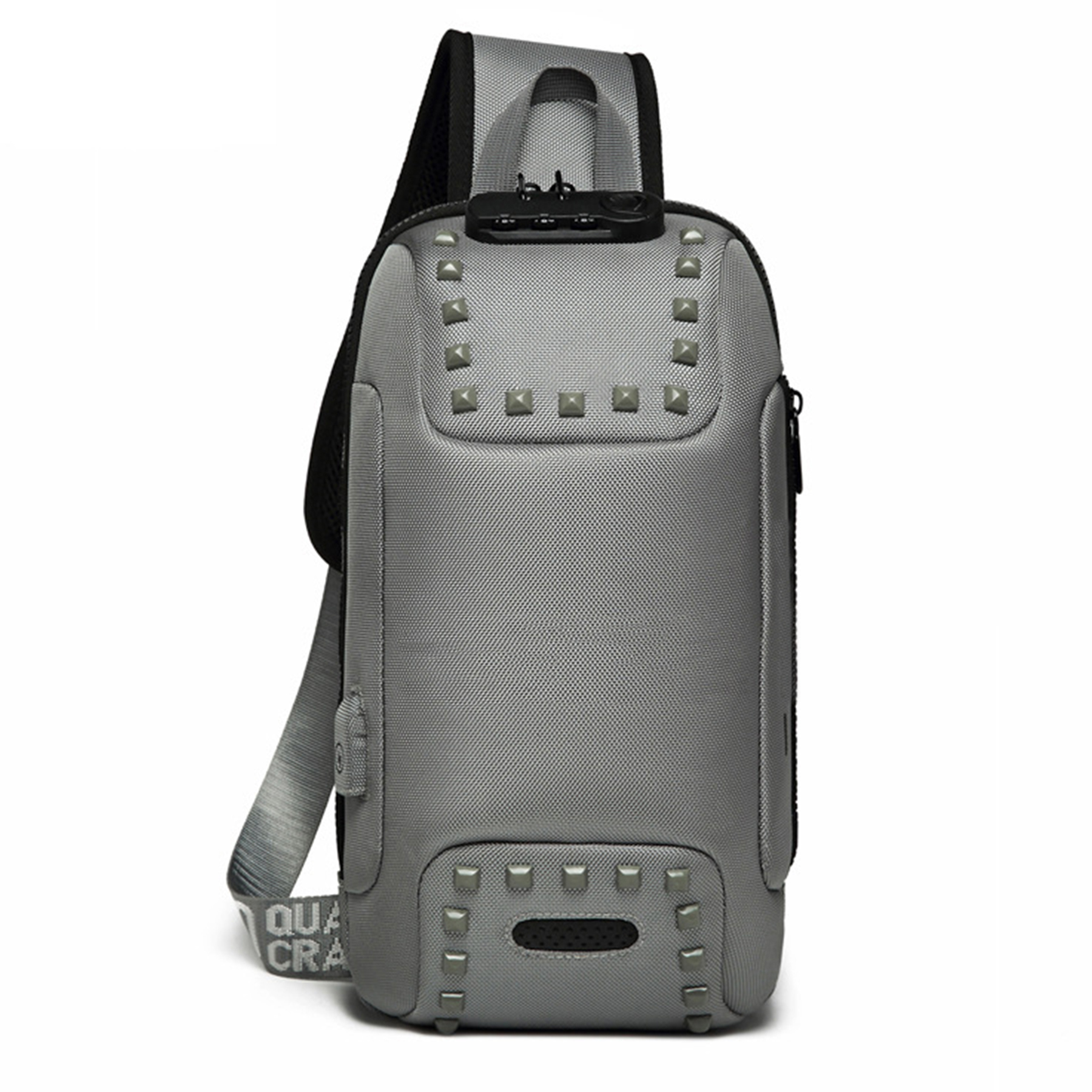 Oxford Men Sling Backpack Anti Theft Crossbody Shoulder Bag 8