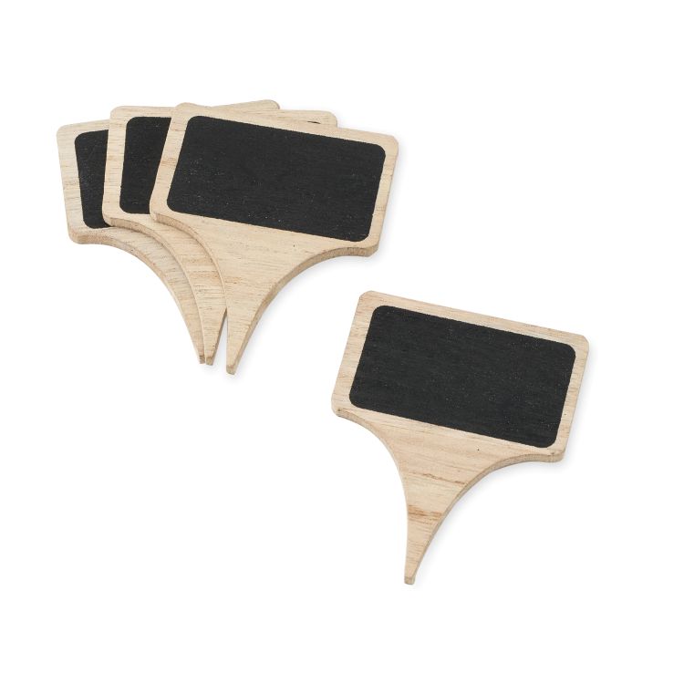 True® Wooden Cheese Marker, set of 4 6