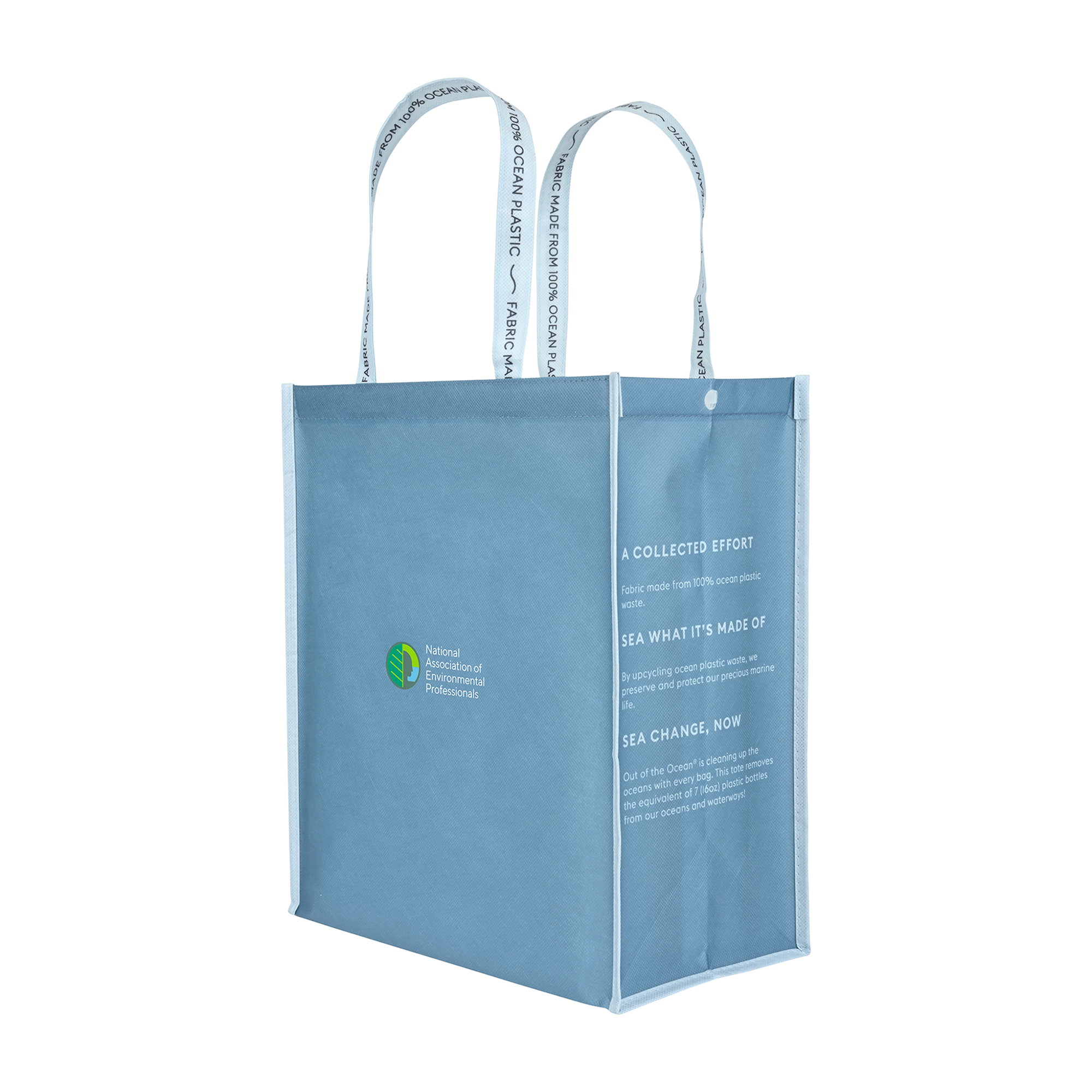 Out of the Ocean® Reusable Large Shopper with Click N' Stay® 11