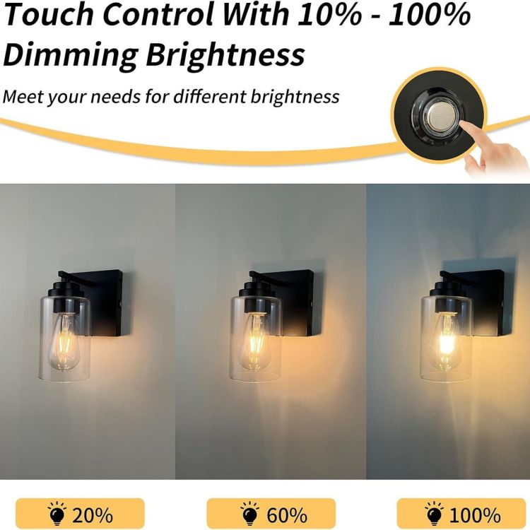 Battery Operated Wall Sconce 2