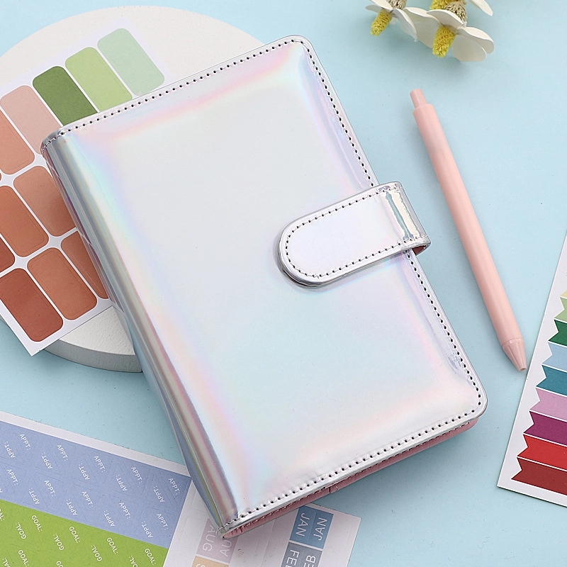 PU Leather A6 Budget Planner Binder Notebook 4