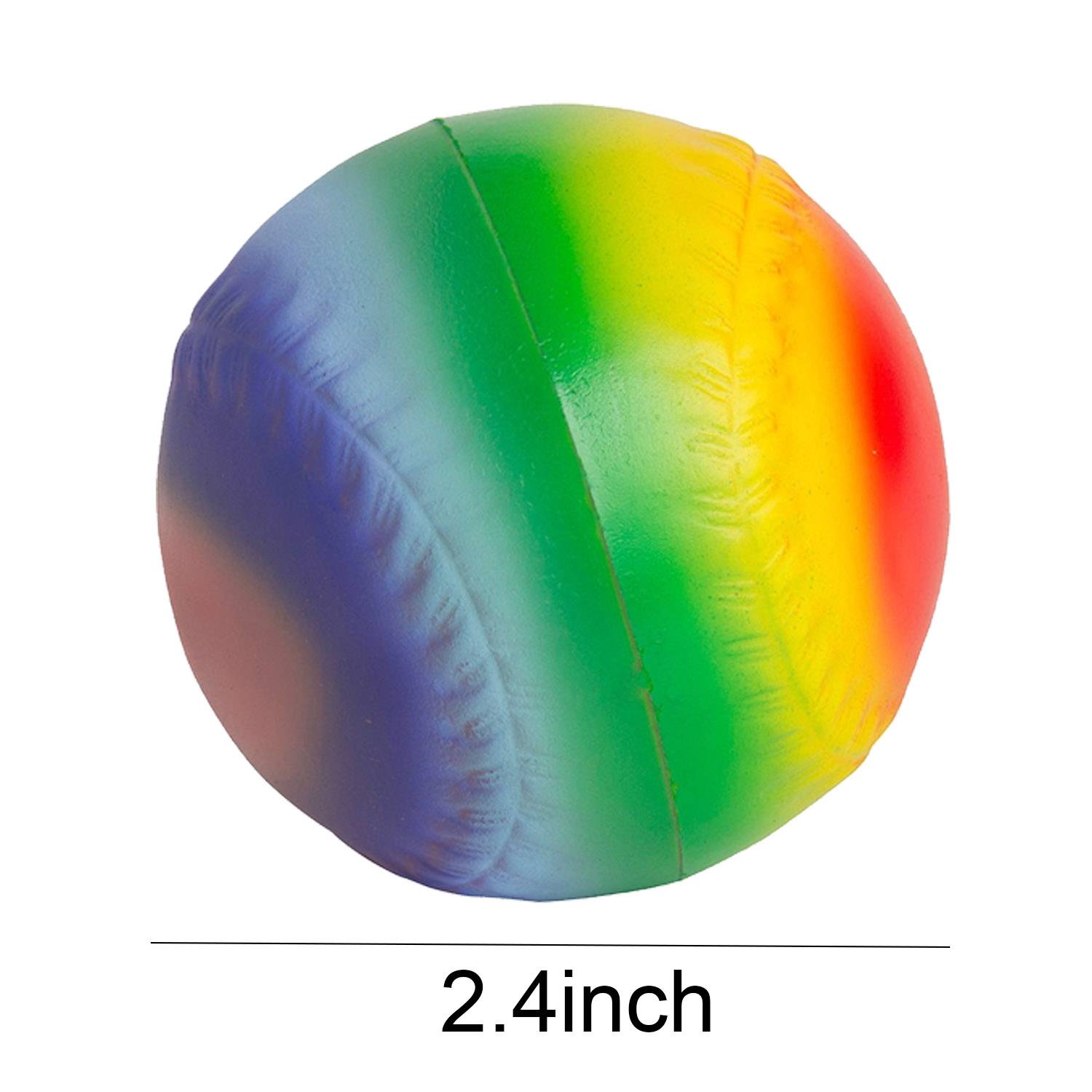 Rainbow Baseball Stress Reliever 1