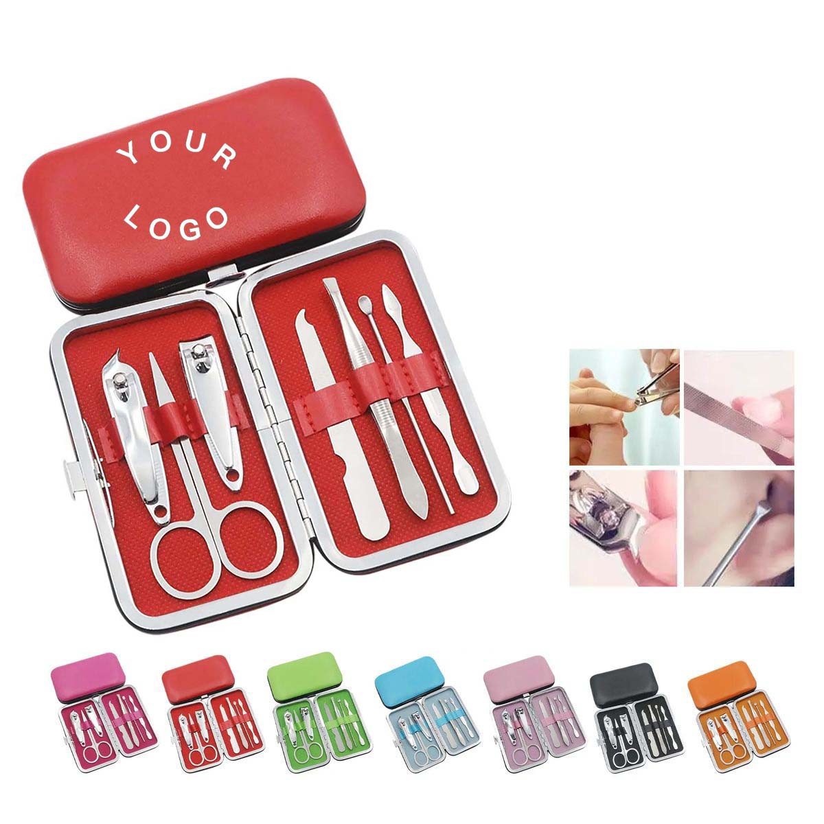 Multi Piece Grooming Kit with Nail Clippers 2